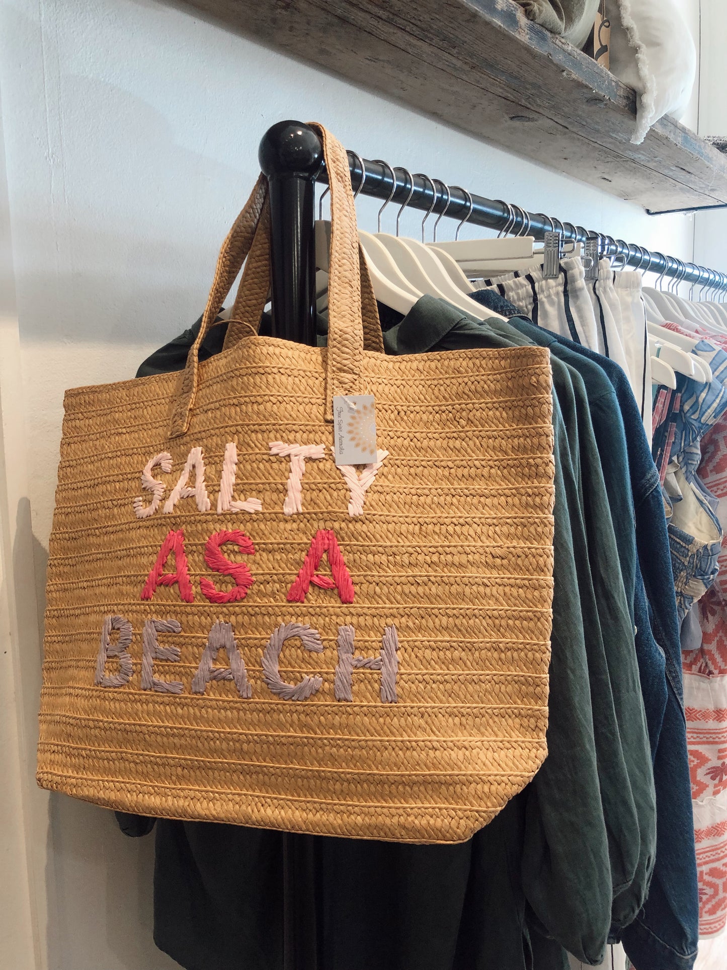 “SALTY AS A BEACH” BAG