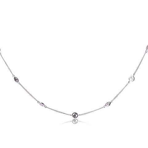 EVER JEWELLERY - GAME DAY SILVER NECKLACE