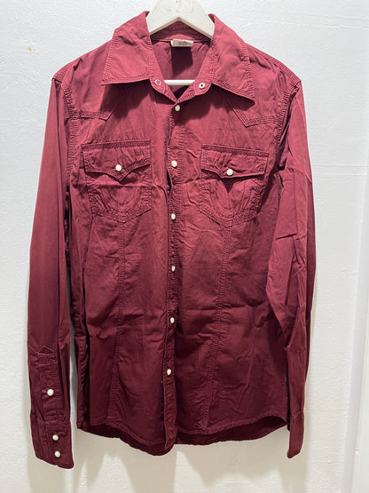 ROCKY SOLID POPLIN - RED WOOD