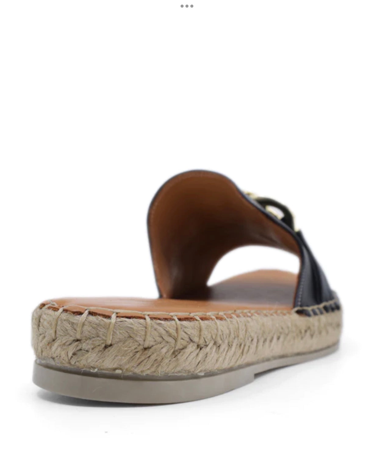 BUENO KAI ESPADRILLES BLACK Antigua Collective