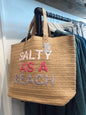 “SALTY AS A BEACH” BAG