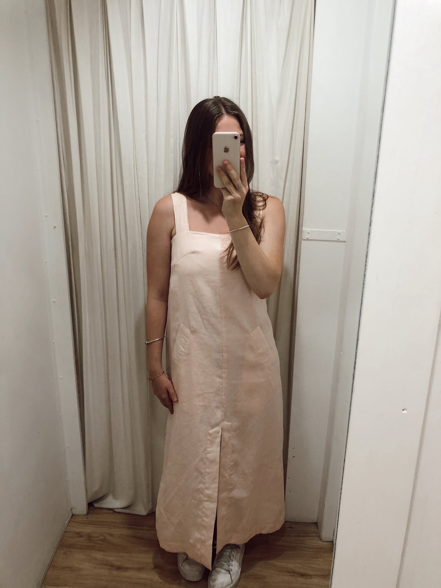 GOLDIE DRESS - PALE PINK